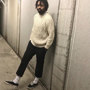 Vintage bundle!! Hand knitted sweater and Flannel